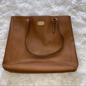 Michael Kors Jet Set Medium Brown Tote Bag